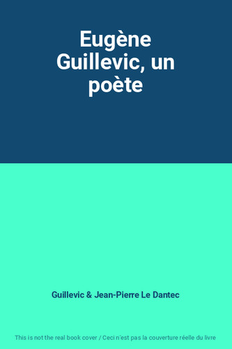 Eugène guillevic poète - guillevic,,