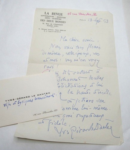 Yves gerard dantec - le,
