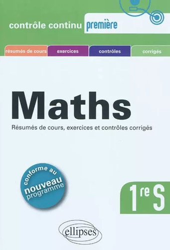 Mathématiques première - première, s
