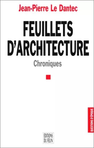 Feuillets architecture - feuillets, d'architecture