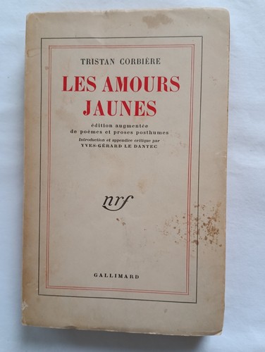 Les amours jaunes tristan - les,